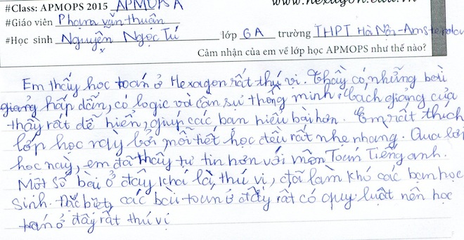 APMOPS Nguyen Ngoc Tu